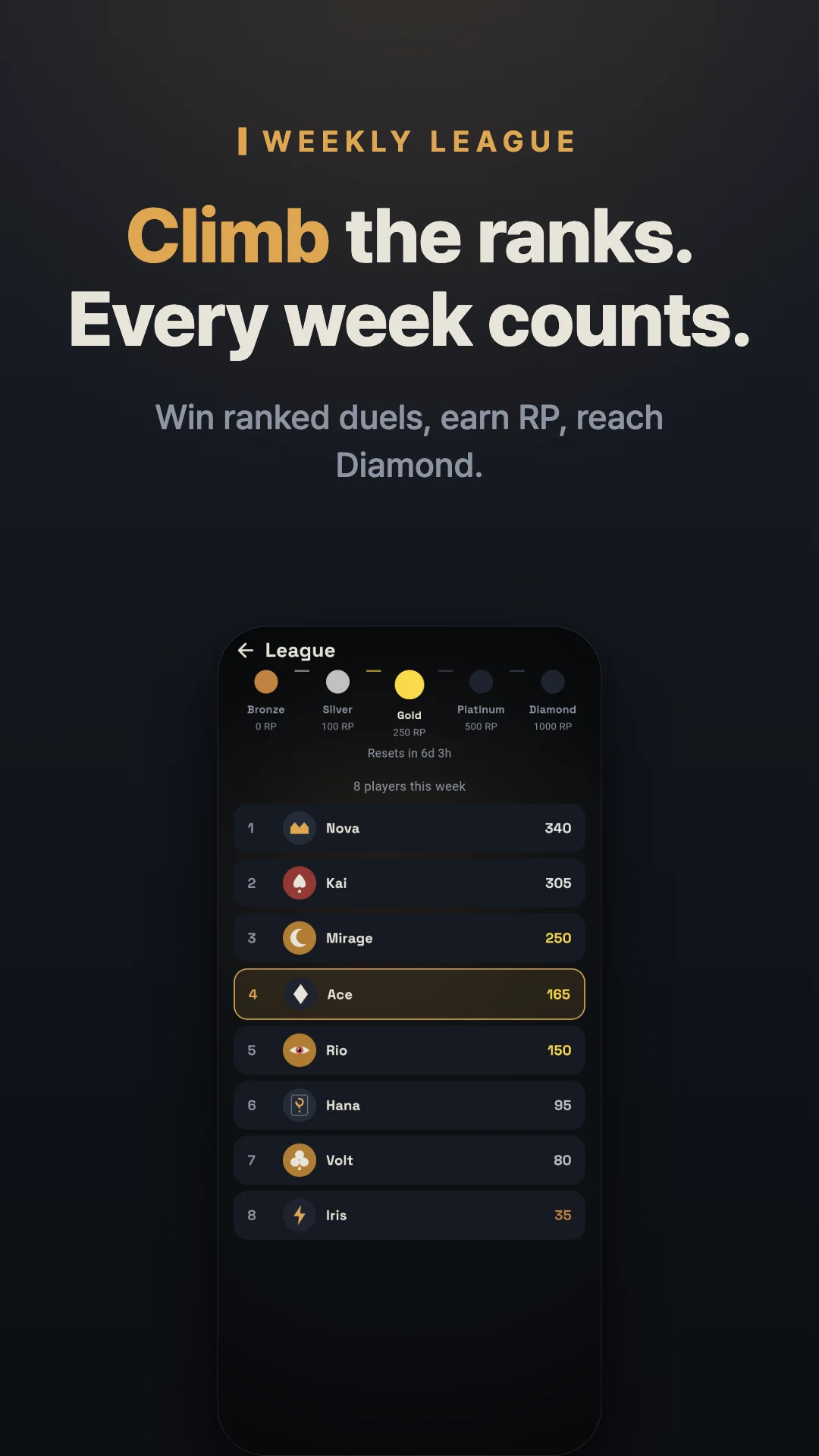 Blind Duel: 1 Card Bluff Game screenshot